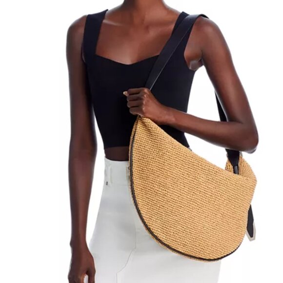 Rag & Bone Straw Hobo "EUC" - Picture 15 of 16